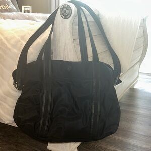 Lululemon Athletica Black Tote Bag